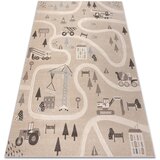 RugsX Preproge Preproga KIDDO 6111, krem ulice, gradnja za 160x220 cm Bež | Shoptok.si