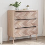 vidaXL Predalnik sonoma hrast 80x38,5x87 cm inženirski les Cene