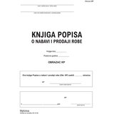 Optima Knjiga popisa o nabavi i prodaji robe VII-50 A4, tvrdi uvez | shoptok.hr