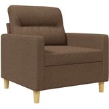  Fotelja smeđa 60 cm od tkanine | shoptok.hr