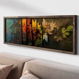 WALLXPERT LAC006-120 Multicolor Decorative Framed MDF Painting | Eponuda.com