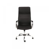 Olimp Sport Radna stolica LUNA H CR-CR, crna Cene