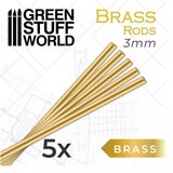 Green Stuff World round brass rods 3mm PACKx5 Cene