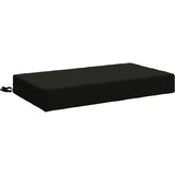  Jastuk za sjedalo SOEST 100% poliester Crna 70 x 40 x 10 cm | shoptok.hr