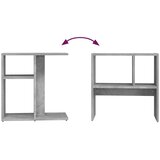  Bočni stolić boja betona 50 x 30 x 50 cm od konstruiranog drva | shoptok.hr