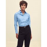 Fruit Of The Loom Blue women's poplin shirt classic Cijene