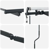 Nadstrešnica Antracit 6 × 3 5 m Metal | shoptok.hr