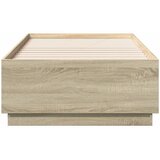  Okvir za krevet boja hrasta 90 x 190 cm od konstruiranog drva | shoptok.hr