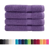Furnova Premium brisače SOLUND 4 kos vijolična 100x200cm 600 g/m2, (21916700) | Shoptok.si