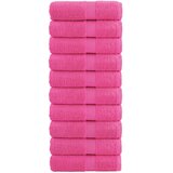vidaXL Premium brisače za goste SOLUND 10 kosov roza 30x50 cm 600 g/m², (5000307607) | Shoptok.si