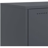 TV ormarić antracit 68x39x43,5 cm čelik | shoptok.hr