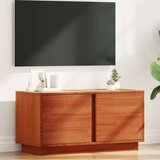 TV omarica Voskast rjav 80 x 35 x 40,5 cm Masivno borovo les, (5000112712) | Shoptok.si