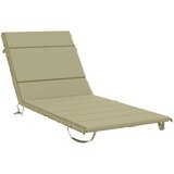  Jastučić za ležaljku GEMERT 100% poliester Svijetlo zelena - Svijetlo zelena 200 x 70 x 3 cm Melange | shoptok.hr