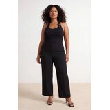 Trendyol Ženske pantalone TBBSS26AR00039, Crne Cene