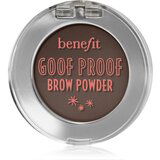 Benefit Goof Proof Brow Powder puder za obrvi odtenek 4 Warm Deep Brown 1,9 g | Shoptok.si