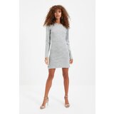 Trendyol Gray Back Detailed Knitwear Dress | shoptok.hr