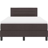  Boxspring krevet s madracem Tamno smeđa 120 x 200 cm tkanina | shoptok.hr