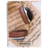 Play Musical, notna sveska tvrdi povez, A4, 80 lista | Eponuda.com