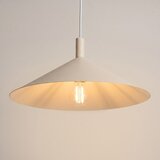 Sollux Bež jeklena viseča svetilka ø 40 cm Zylo – | Shoptok.si