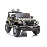  Otroški avto na akumulator Jeep Wrangler Rubicon DK-JWR555 vojaški | Shoptok.si