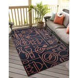 Conceptum Hypnose tepih Savana 8810, 90x180 cm, crno-narandžasti | Eponuda.ba