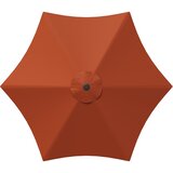  Vrtni suncobran 230 x 230 cm Poliester Pravokutni Terakota | shoptok.hr