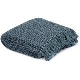 vidaXL pamučni pokrivač 125 x 150 cm indigo plavi | shoptok.hr