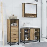 vidaXL set namještaja za kupaonicu 3 pcs hrast artisan 80 x 33 x 60 cm | shoptok.hr
