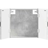 Kabinet za mete HAARLEM Betonska siva 52,5 x 10,5 x 53,5 cm Cijene