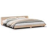 Furnova Posteljni okvir brez vzmetnice 200x200 cm trdna borovina, (21942717) | Shoptok.si