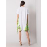 Italy Moda Dress-DHJ-SK-13117.41P-white-green | shoptok.hr