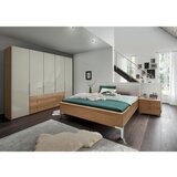 Dieter Knoll OMARA Z ZLOŽLJIVIMI VRATI, delno masivno hrast barve hrasta, barve šampanjca | Shoptok.si