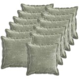  Presvlaka za jastuk 12 kom. HOUTEN Zelena 50 x 50 cm - Zelena 50 x 50 cm 12 | shoptok.hr