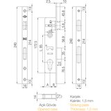  BRAVA INOX 153P 25MM KALE | shoptok.hr