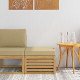 Vanjski otoman Čvrsto drvo akacije Bijela | shoptok.hr