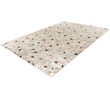 Kayoom USNJENA PREPROGA 160/230 cm siva, srebrne barve | Shoptok.si
