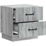  Noćni ormar Siva sonoma 43 x 34,5 x 44,5 cm Konstruirano drvo | shoptok.hr