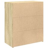 vidaXL Komoda sonoma hrast 80x42,5x93 cm inženirski les | Shoptok.si