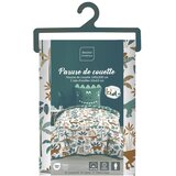 Douceur d intérieur Bijela/zelena pamučna dječja posteljina za krevet za jednu osobu 140x200 cm Dina – | shoptok.hr