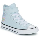 Converse Visoke superge CHUCK TAYLOR ALL STAR HEART PATCH EASY-ON Modra | Shoptok.si