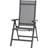 Siena Garden Tesoro M29543 vrtna stolica aluminij, plastika antracitna (matirana) boja, crna, srebrna | Eponuda.ba