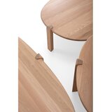 Gazzda Stolić za kavu od punog hrasta u prirodnoj boji 100x180 cm Kulin – | shoptok.hr