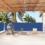 Maison Chic Zložljiva stranska tenda - Senčniki modra 140x1000 cm, (22039516) | Shoptok.si