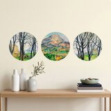 WALLXPERT 3YMDF11891 Multicolor Decorative MDF Painting (3 Pieces) | Eponuda.com