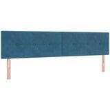 od pjene s madracem i LED-om Tamno plava 200 x 200 cm | shoptok.hr