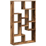 vidaXL Knjižna omara starinski les 72x20x120 cm inženirski les | Shoptok.si