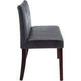  Klupa od umjetne brušene kože 148,5 cm siva | Eponuda.com