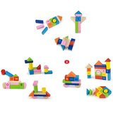 Viga edukativni drveni kockice 100 kom. brojevi slova | shoptok.hr