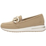 Remonte Slip On cipele boja devine dlake (camel) / svijetlobež / srebro | shoptok.hr