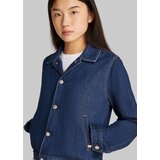 Calvin Klein Jeans Prehodna jakna moder denim | Shoptok.si